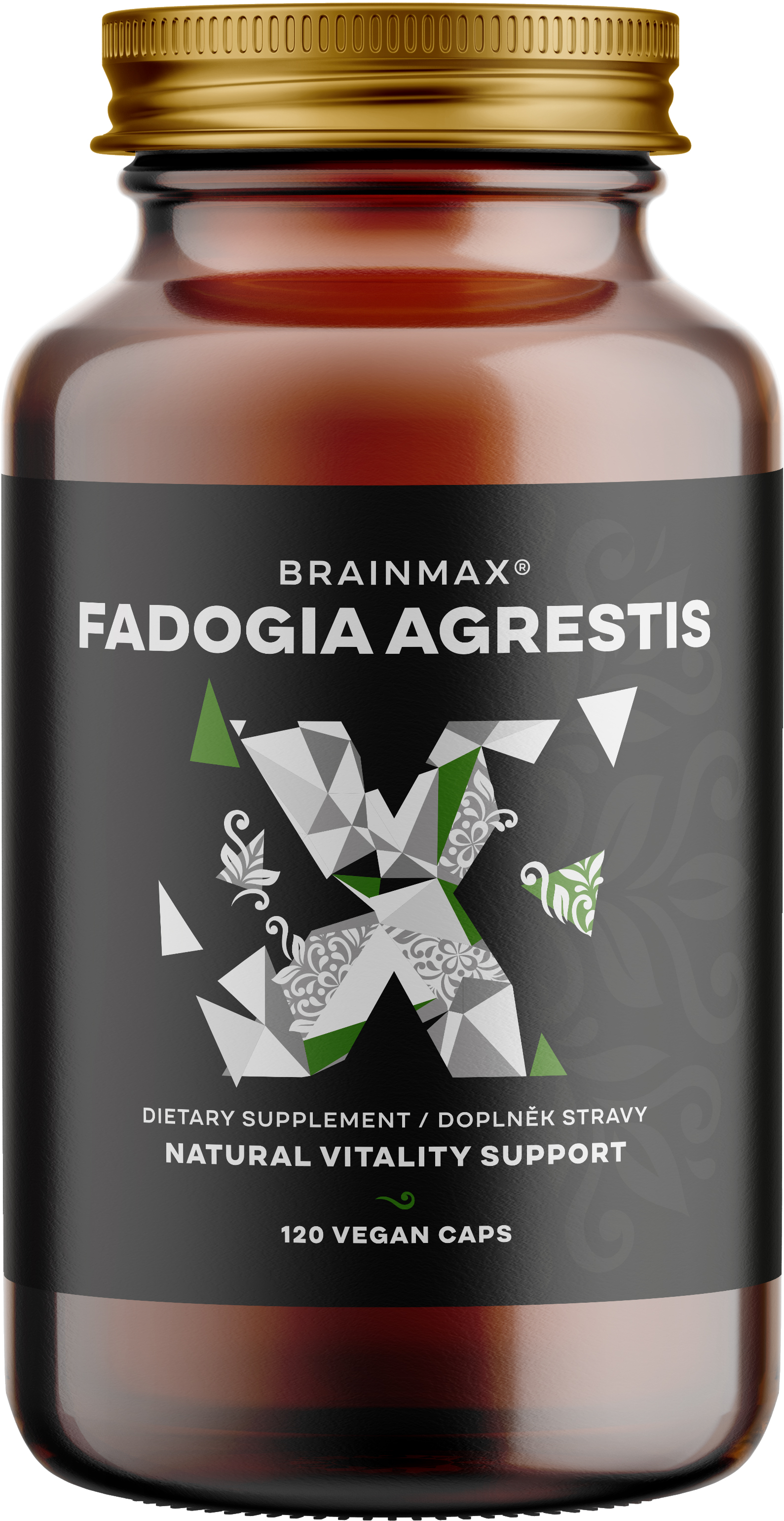 BrainMax Fadogia Agrestis 10:1, 500 mg, 120 kapslí Obrázek