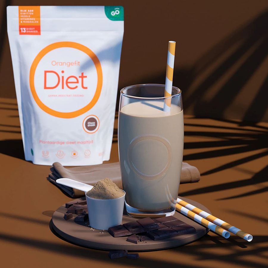 Orangefit Diet, čokoláda, 850 g Obrázek