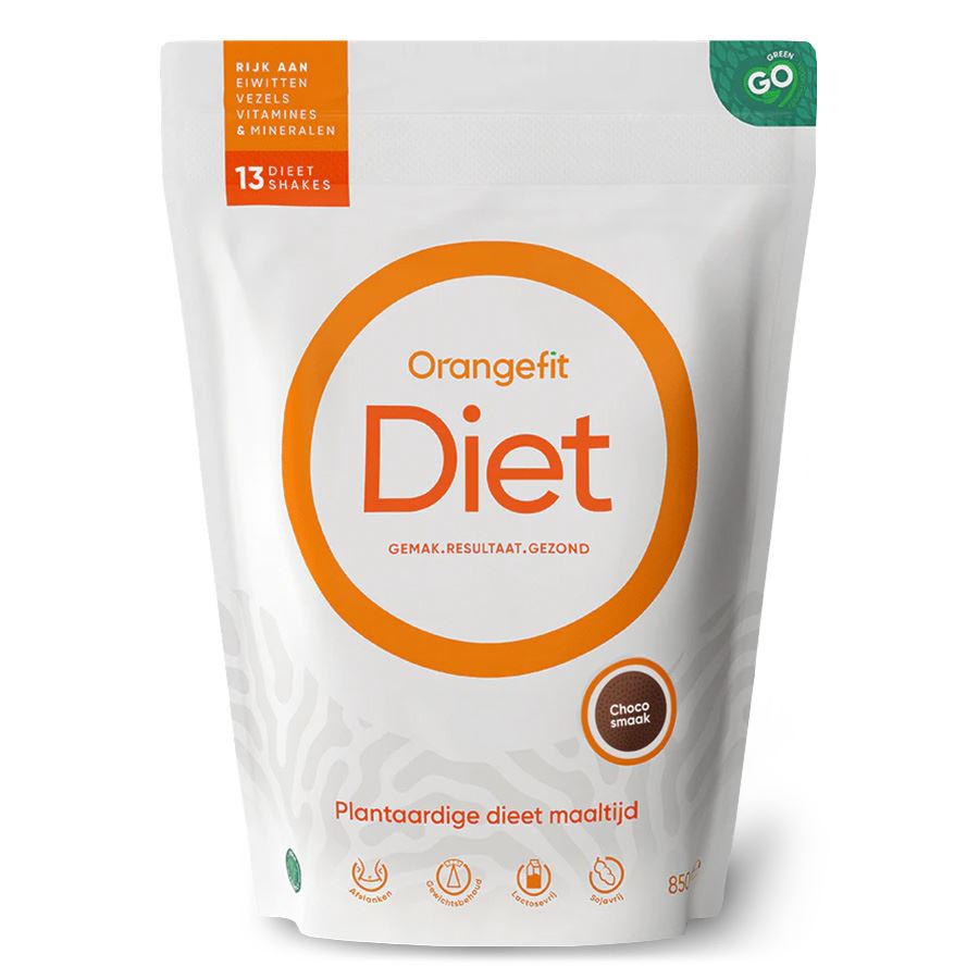 Orangefit Diet, náhrada stravy, čokoláda, 850 g