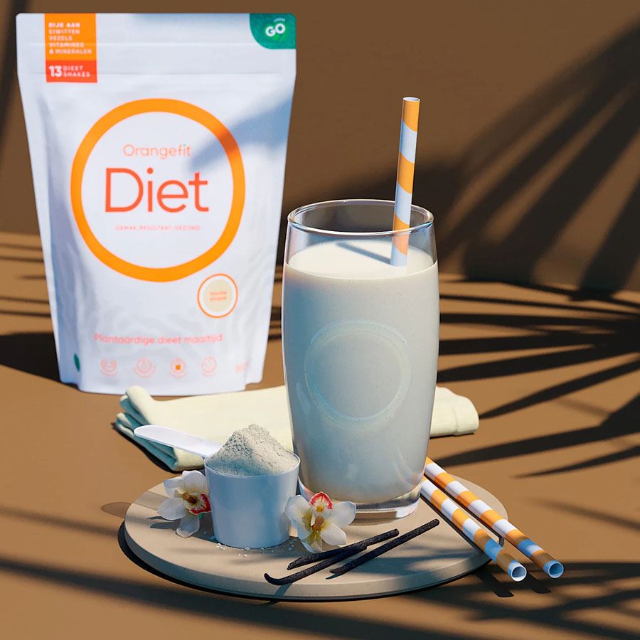 Orangefit Diet, vanilka, 850 g Obrázek