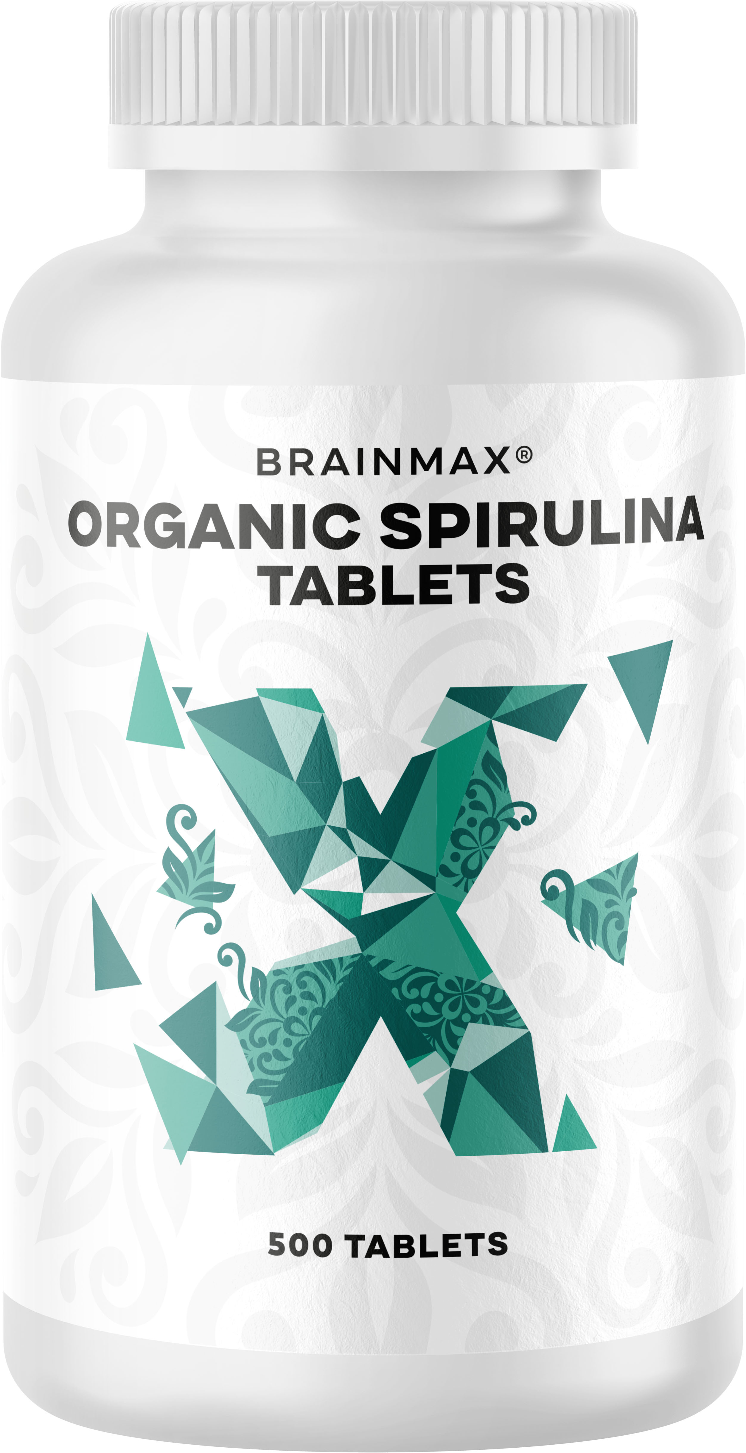 BrainMax Spirulina BIO, tablety Počet kapslí: 500 tablet Obrázek
