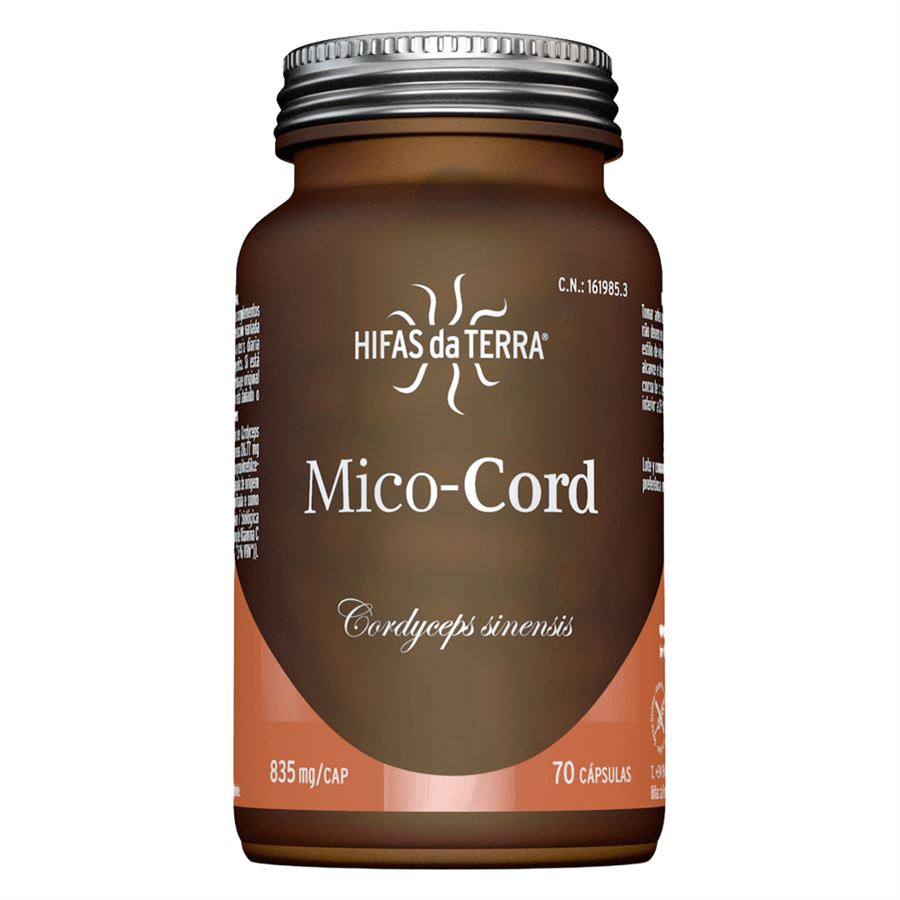 Hifas da Terra Mico-Cord, cordyceps, 70 kapslí Obrázek