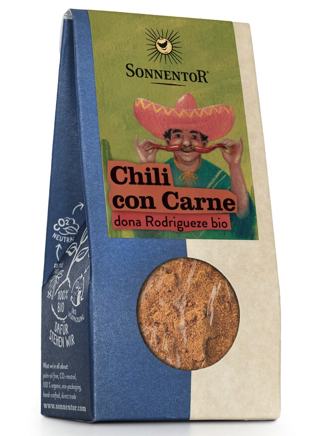 Sonnentor Chilli con Carne dona Rodrigueze BIO 40 g Obrázek