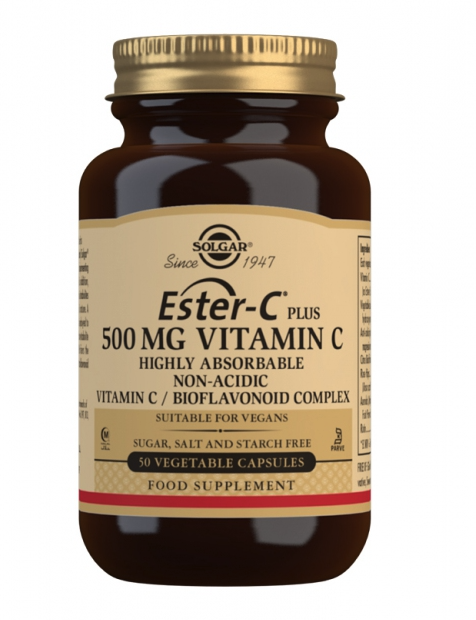 Solgar Ester-C Plus 500 mg 50 tablet Obrázek