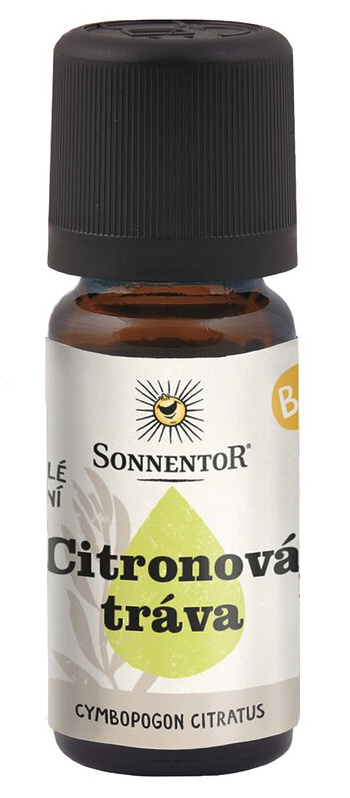 Sonnentor Citronová tráva, éterický olej, BIO, 10 ml