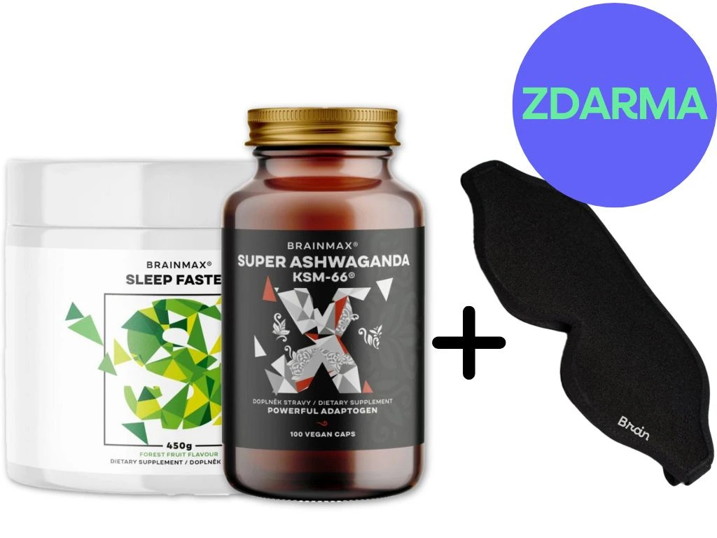 BrainMax sada Spánok + darček!