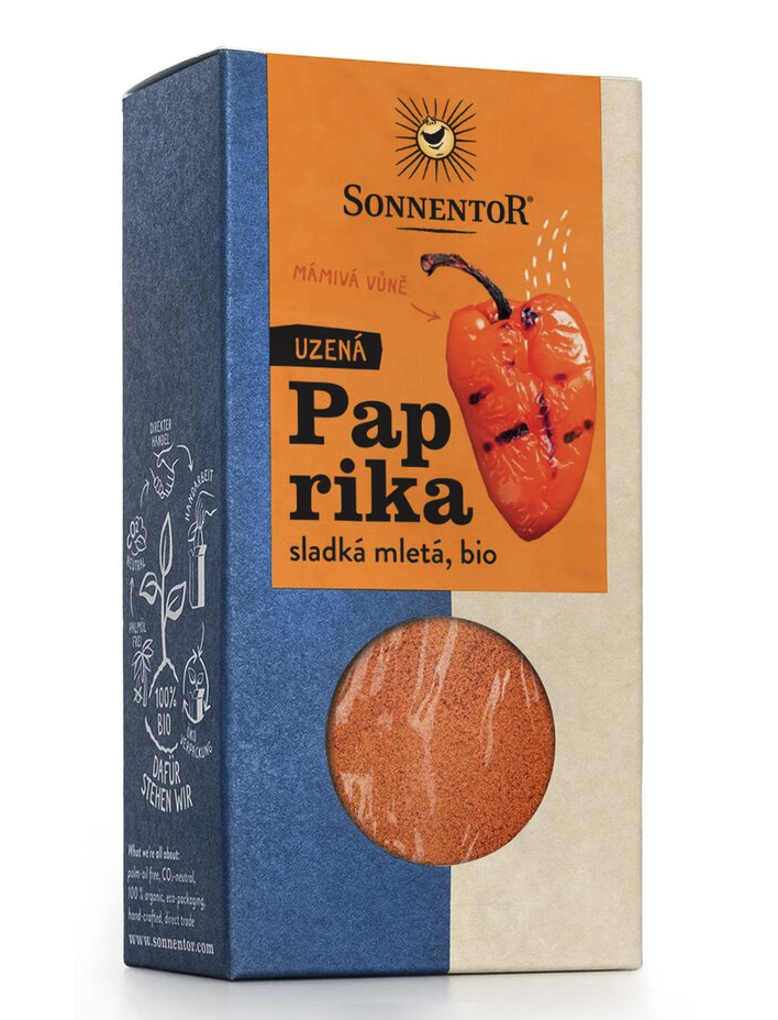 Sonnentor Paprika uzená, sladká BIO 50 g Obrázek