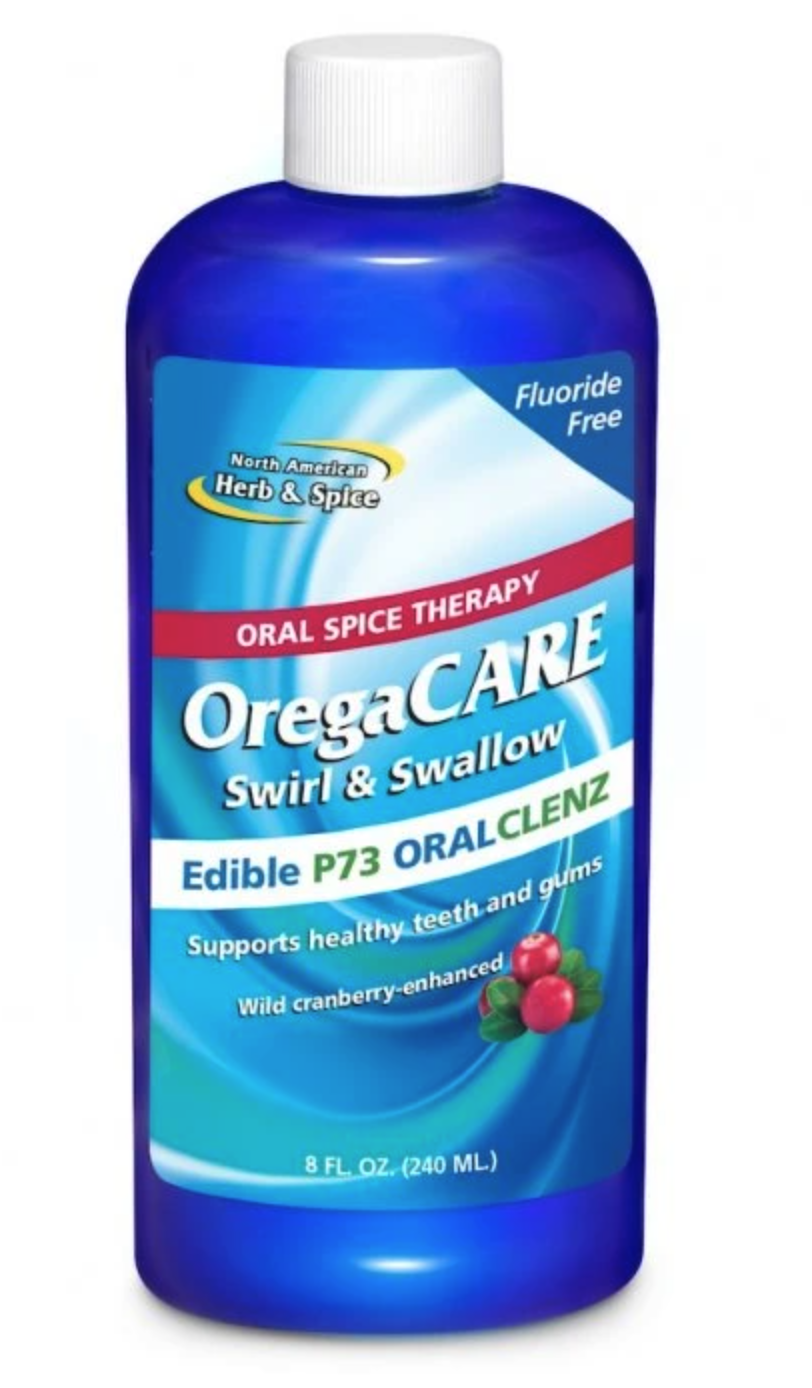 Spry Mouthwash North American Herb @ Spice OregaCare, bylinná ústní voda s brusinkami, mátou a oreganem Obrázek