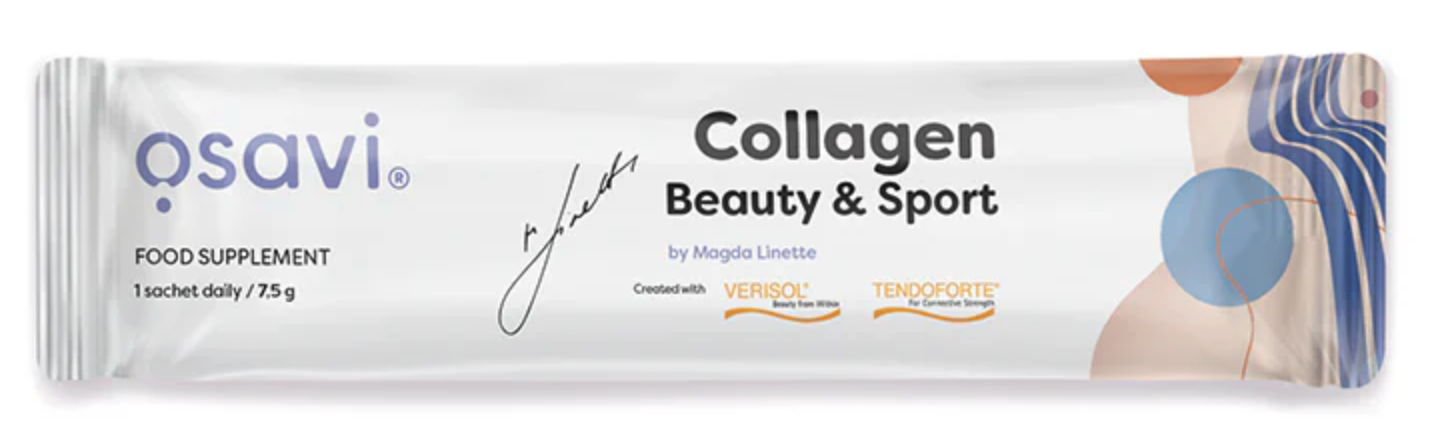 Osavi Collagen Beauty & Sport, kollagén por, 7,5 g