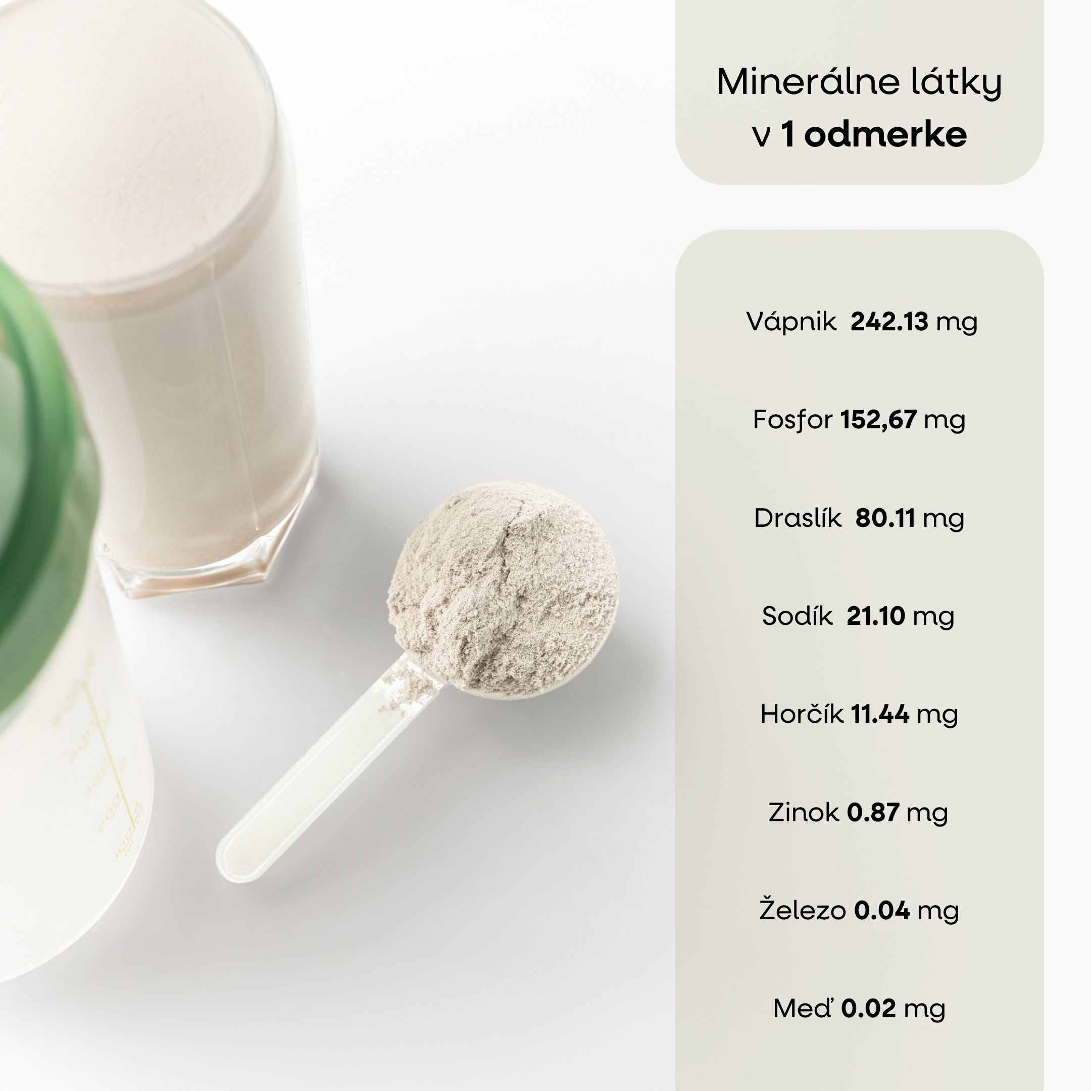 BrainMax Milkshake Protein, bez příchutě, BIO, 1000 g Obrázek