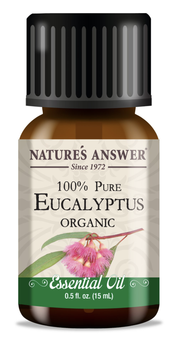 Nature's Answer Eucalyptus Essential Oil, esenciální olej, BIO, 15 ml Obrázek