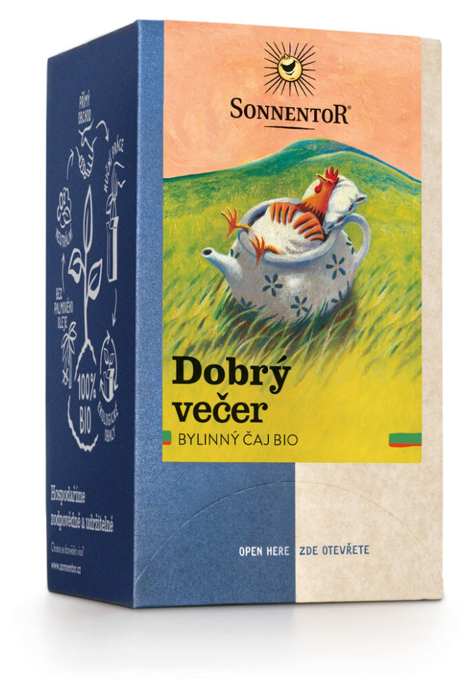 Sonnentor Dobrý večer čaj BIO 18 sáčků Obrázek