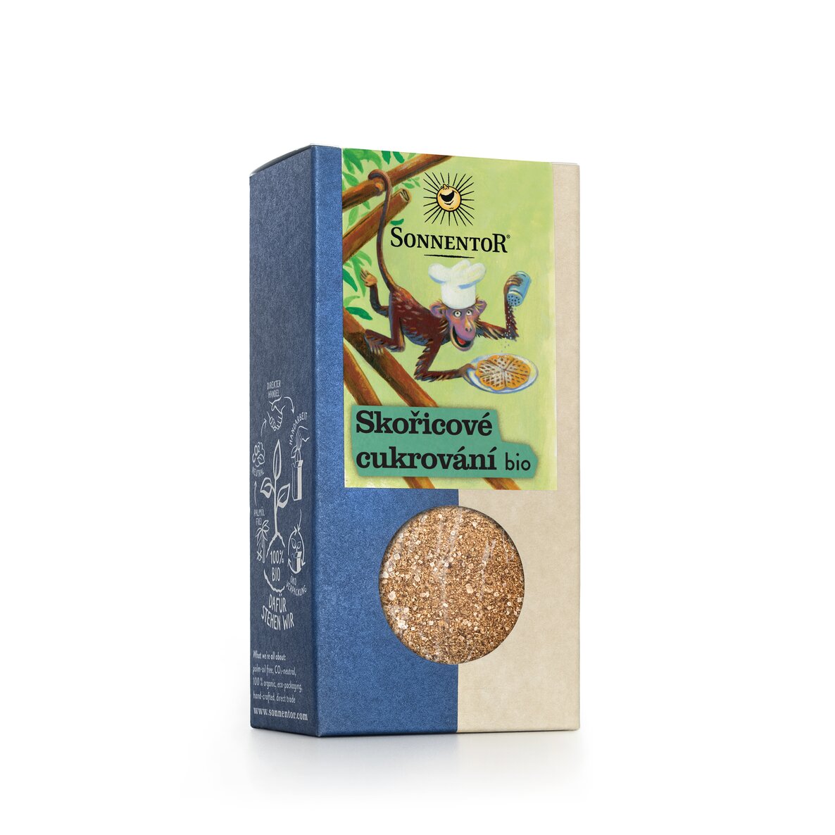 Sonnentor Skořicové cukrování BIO 90 g Obrázek