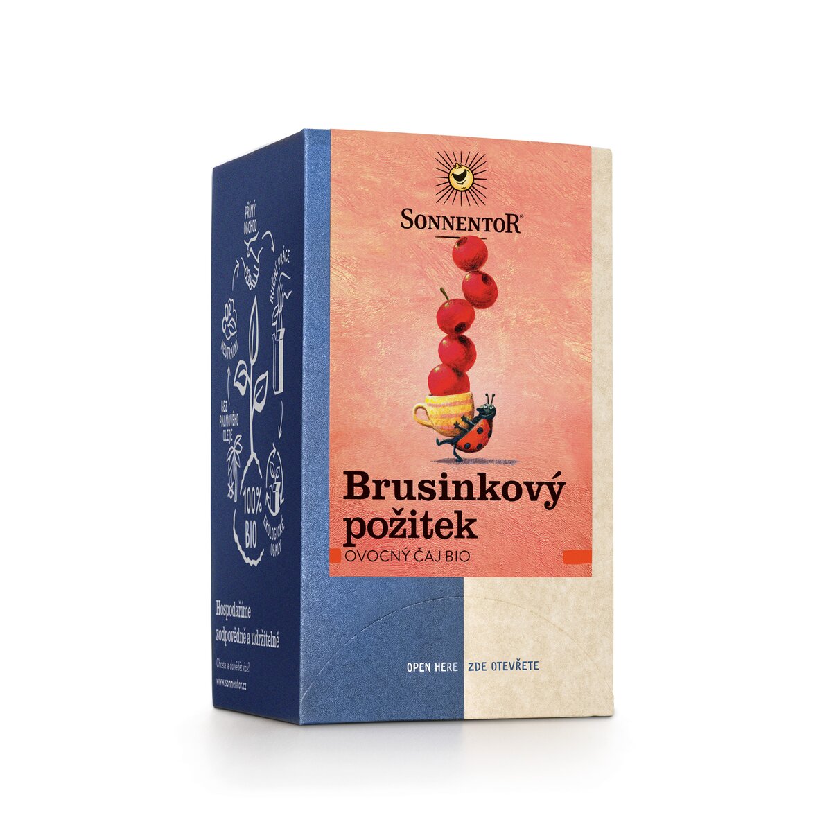Sonnentor Čaj Brusinkový požitek BIO 54 g Obrázek