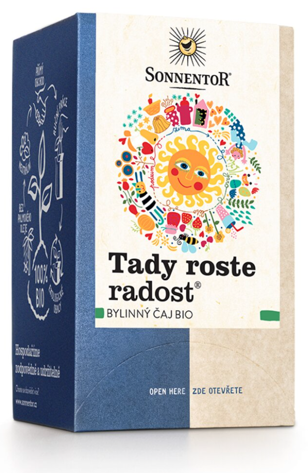 Sonnentor Tady roste radost 18 sáčků Obrázek
