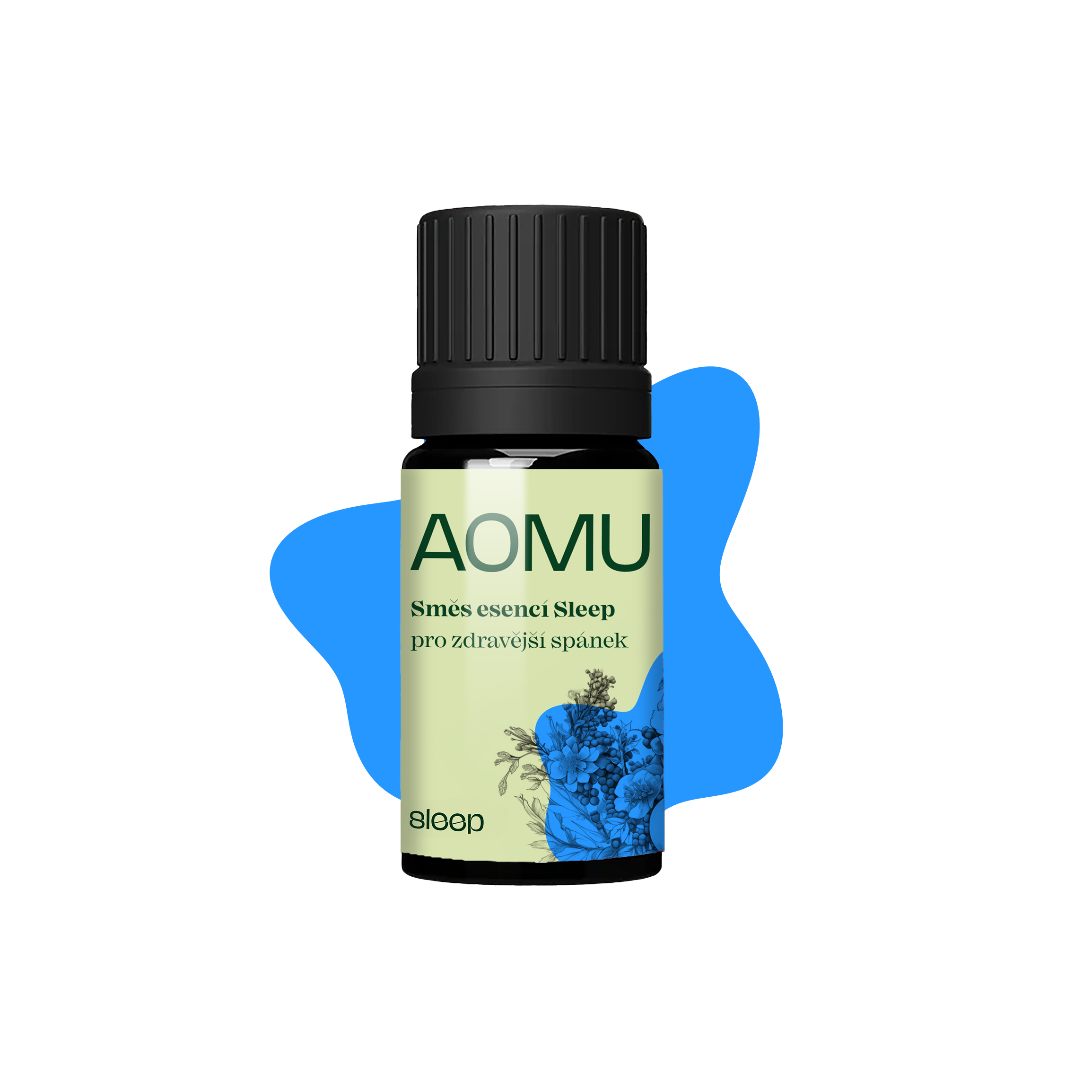 AOMU Sleep, směs esenciálních olejů pro lepší spánek, 5 ml