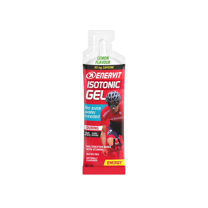 Enervit Isotonic Gel s kofeinem, citron, 60 ml