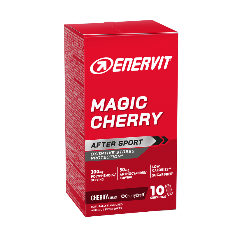 Enervit Magic Cherry, višeň, 10 x 9 g