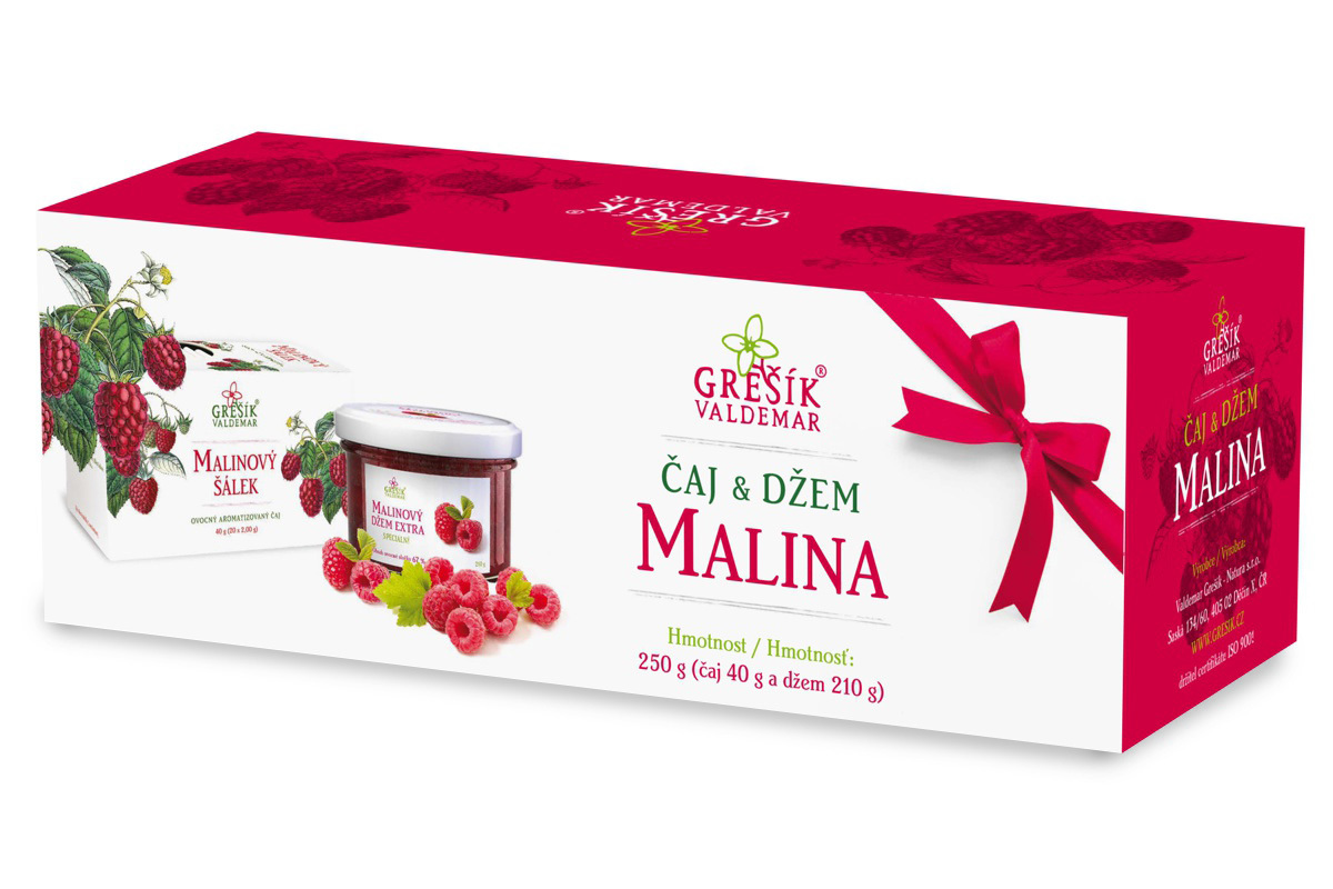Grešík Čaj a džem Malina