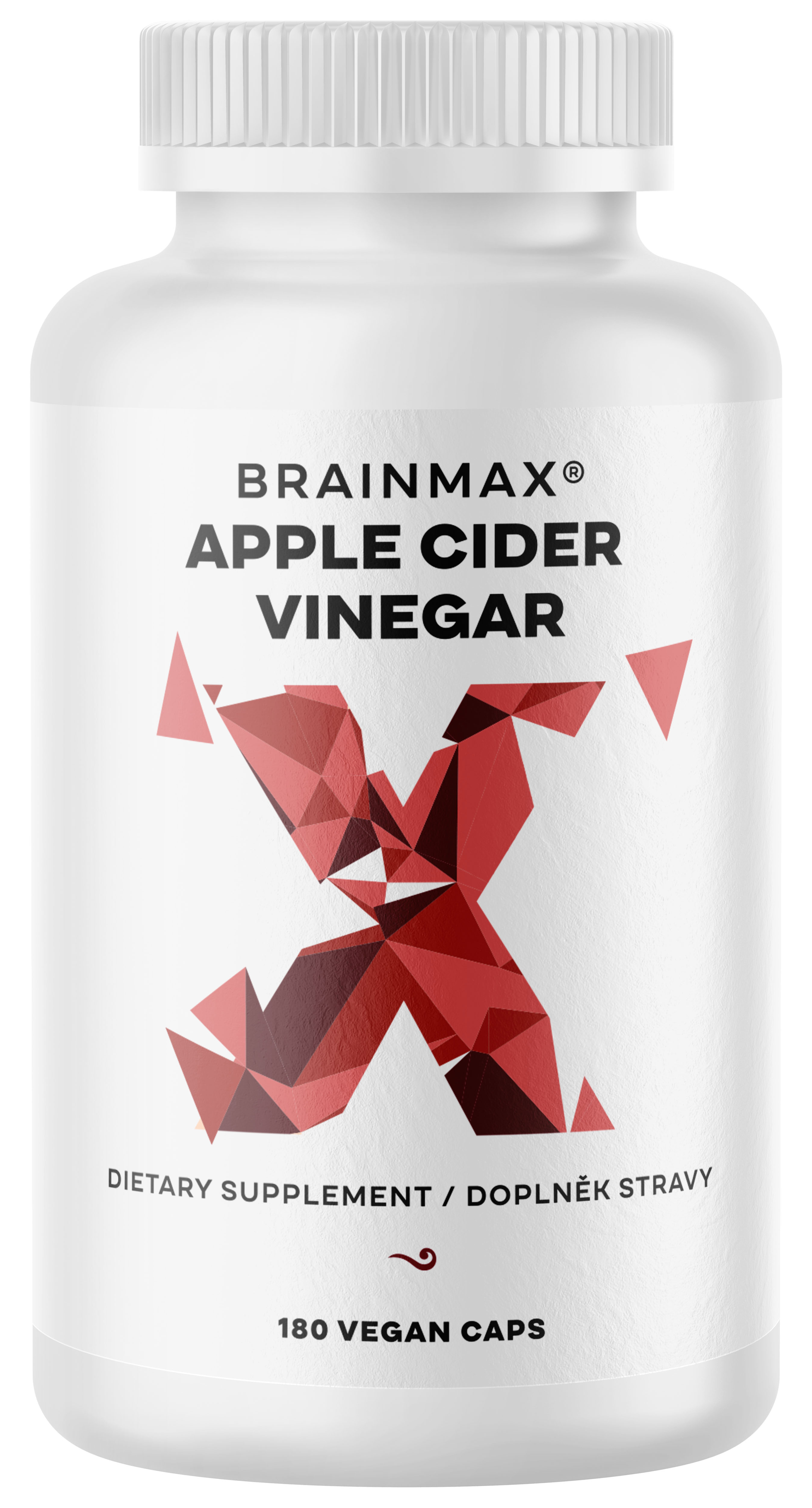 BrainMax Apple Cider Vinegar, almaecet, 180 növényi kapszula