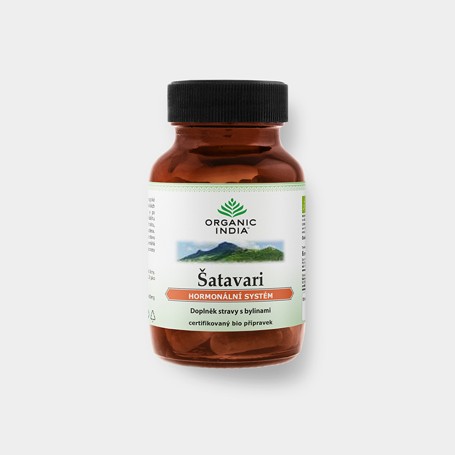 E-shop Organic India Šatavari 60 kapslí