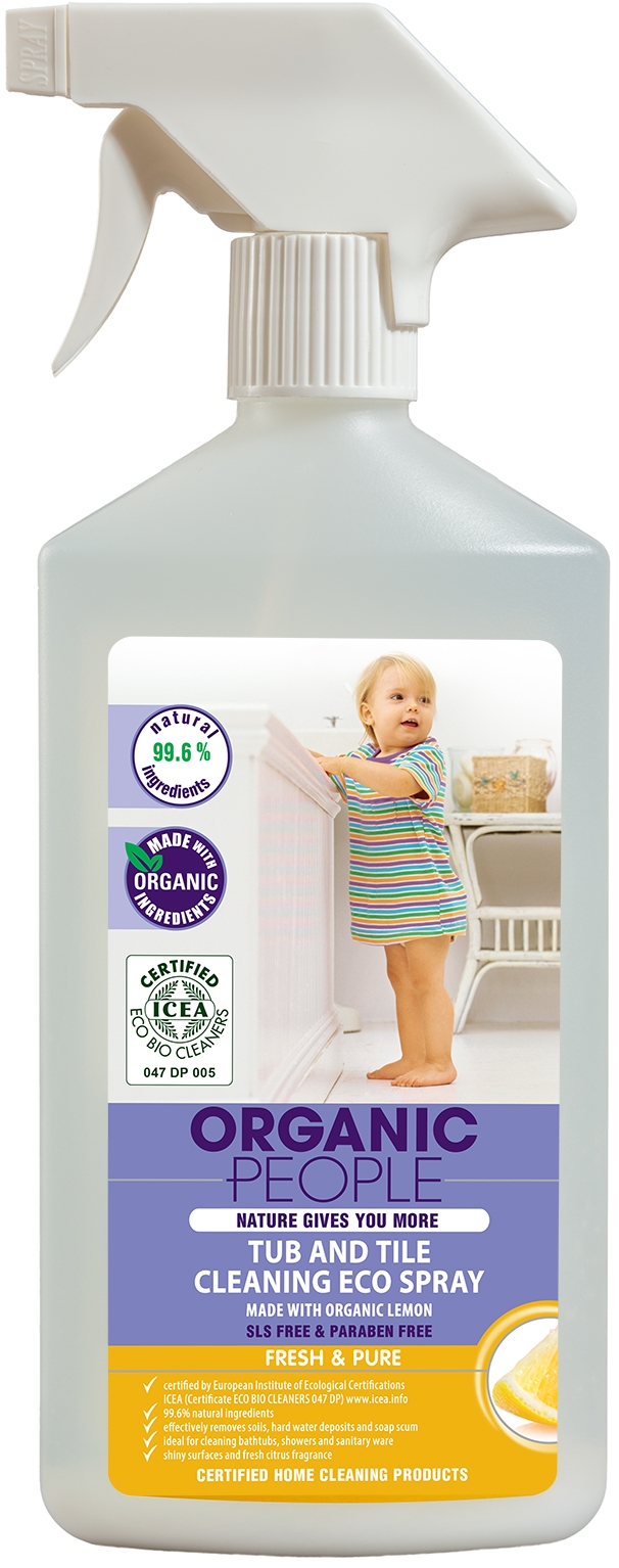 Organic people - Eko sprej čistič na vaňu a dlaždice, 500 ml