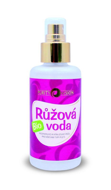 Purity Vision Růžová voda BIO 100 ml Obrázek