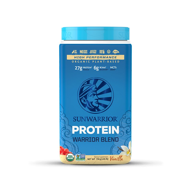 Sunwarrior Protein Blend BIO - Vanilkový - 750g Obrázek