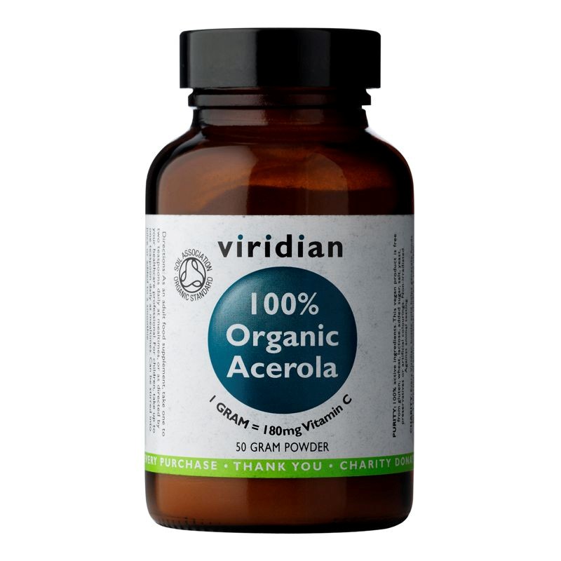 E-shop Viridian Acerola 50g Organic