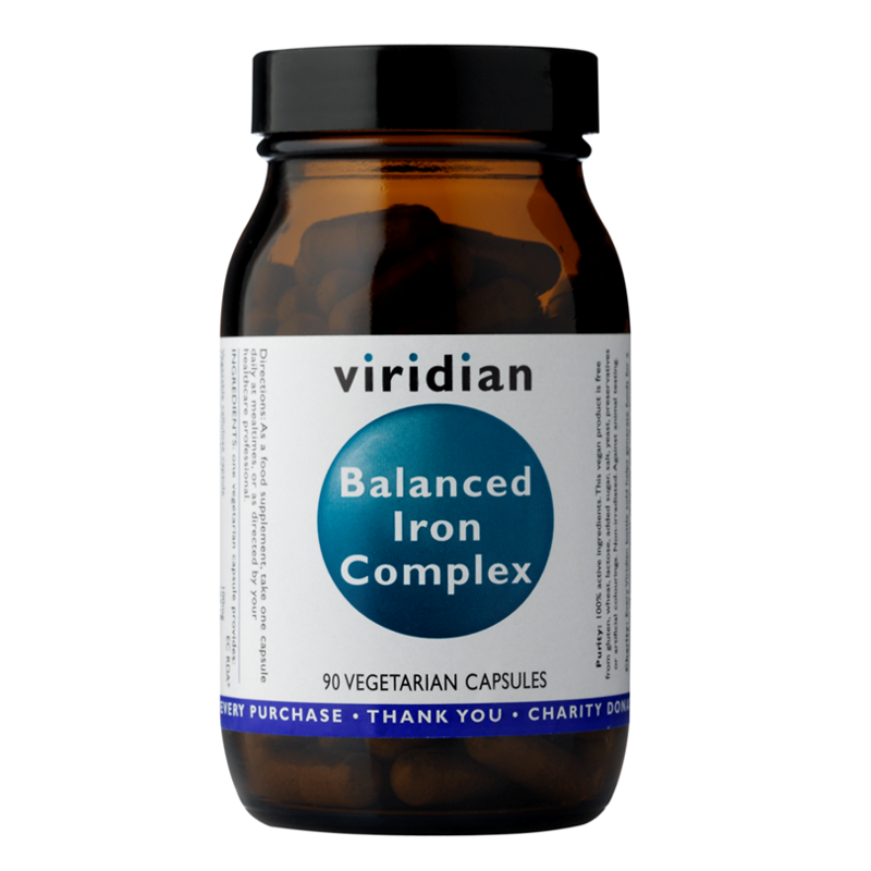 E-shop Viridian Balanced Iron Complex 90 kapsúl