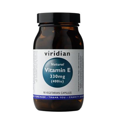 Viridian Vitamin E 330 mg 400 IU 90 kapslí