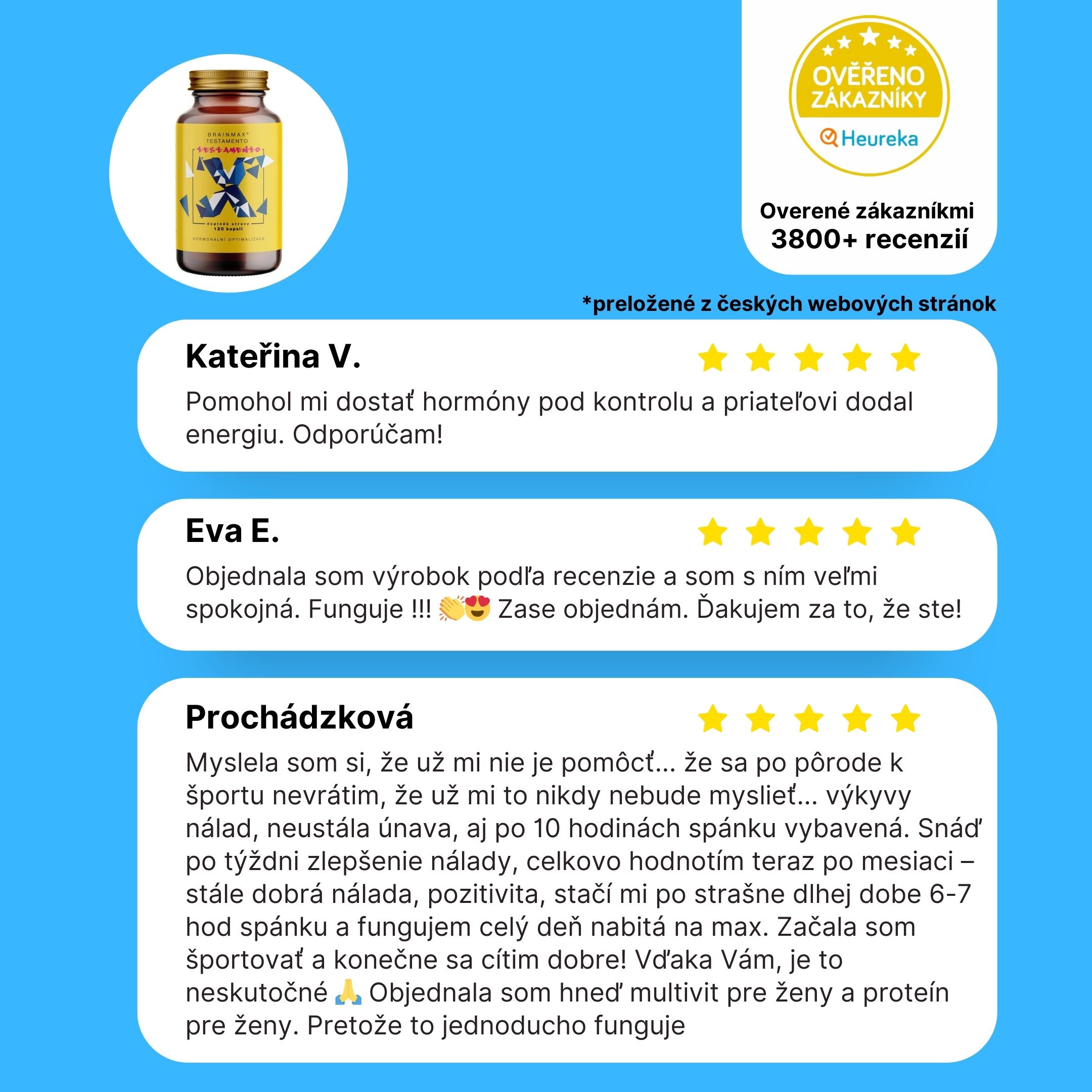 BrainMax Testamento 120 tablet Obrázek