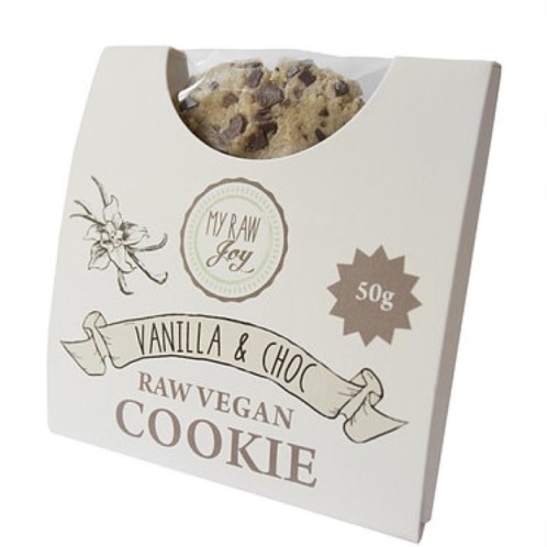My Raw Joy - Vanilková sušenka s čokoládovými kousky, 50g