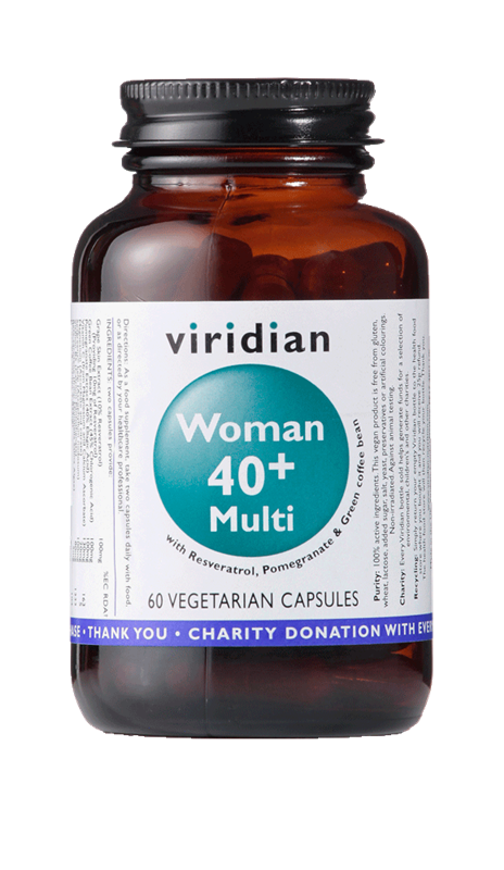 E-shop Viridian 40+ Woman Multivitamin 60 kapslí