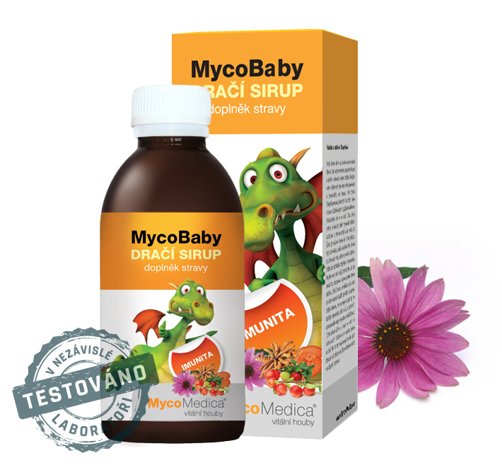 MycoMedica MycoBaby Dračí sirup 200 ml Obrázek