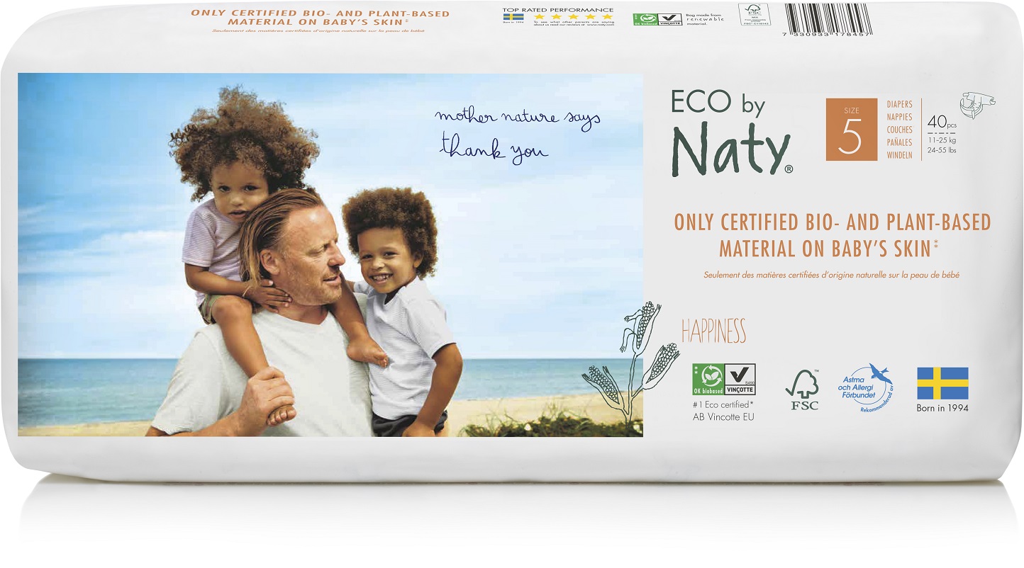 Eco by Naty Naty - Plenky Junior 11-25 kg