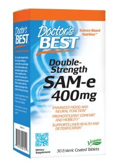 E-shop Doctor's Best SAM-e, 400 mg, 30 enterických tabliet