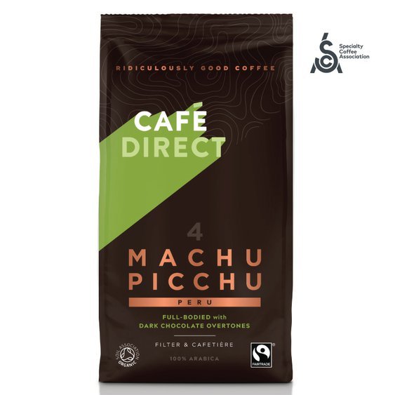 E-shop Cafédirect - BIO Machu Picchu SCA 82 mletá káva, 227 g