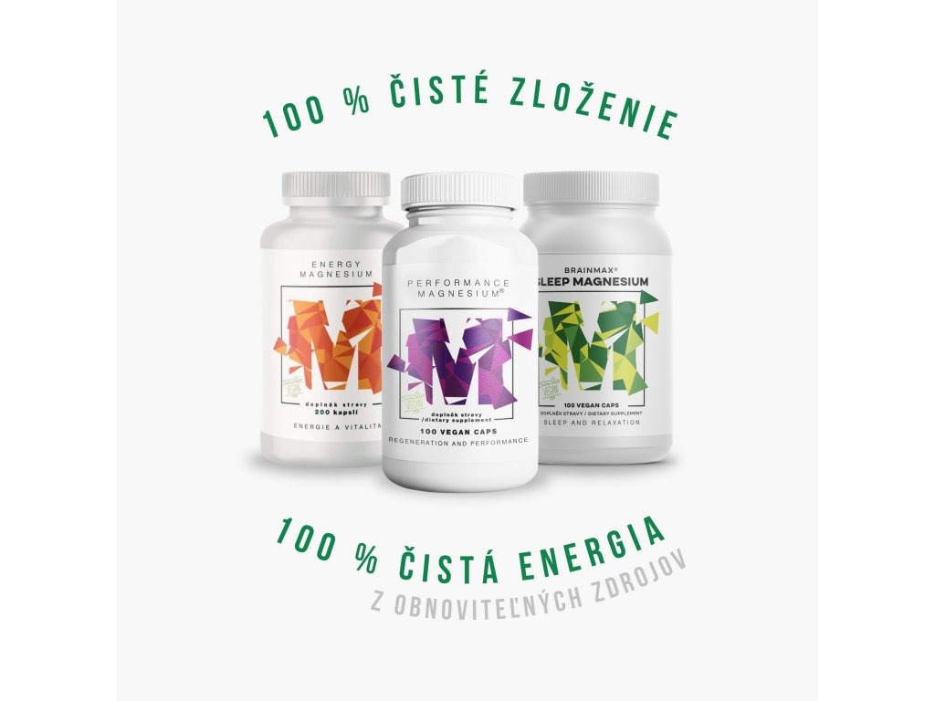 BrainMax Sleep Magnézium, 800 mg, 100 kapszula Obrázek