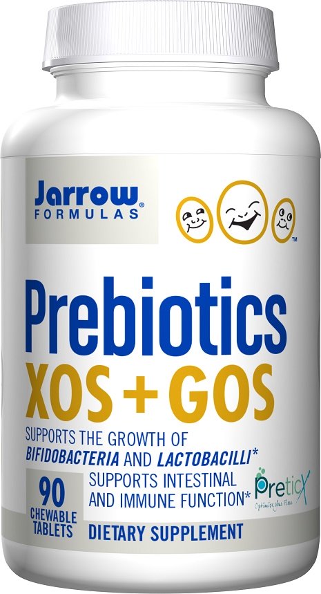 E-shop Jarrow Formulas Jarrow Prebiotics XOS + GOS, 90 žuvacích pastiliek