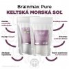 BrainMax Pure Keltská morská soľ, suchá, 500 g  Keltská mořská sůl