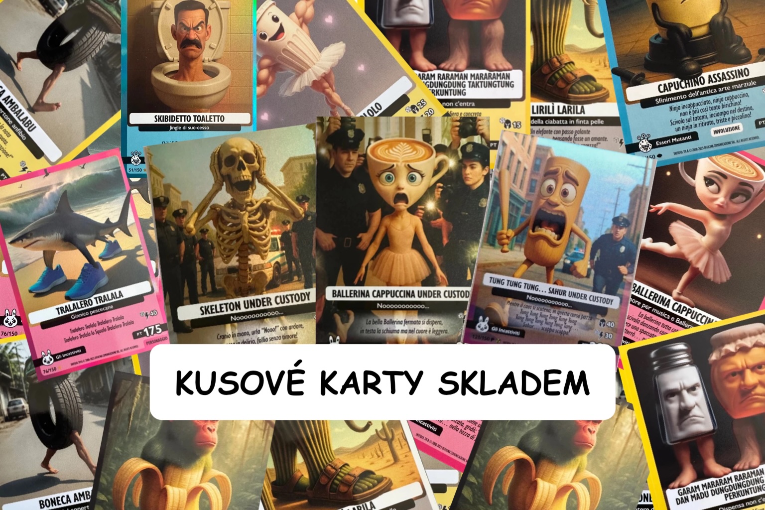 Kusové karty BRAINROT