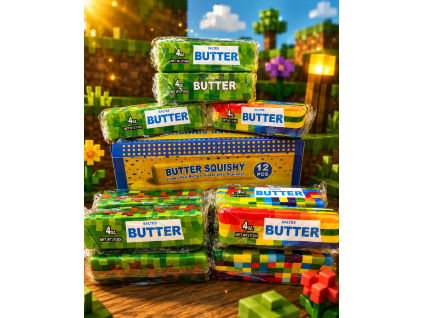 Butter Squishy Block – Antistresový mačkací blok