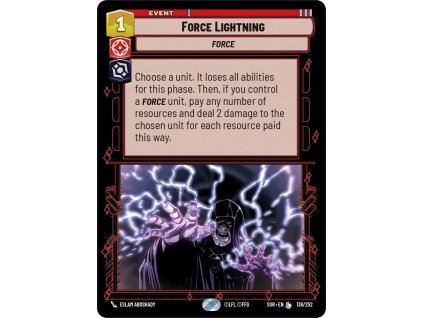 Force Lightning 138/252 - Spark of Rebellion