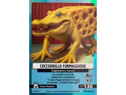 275 003 150 coccodrillo formaggioso universo psichedelico