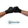 Mercator gogrip čierne nitrilové rukavice nepudrované