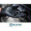 Mercator gogrip čierne nitrilové rukavice nepudrované
