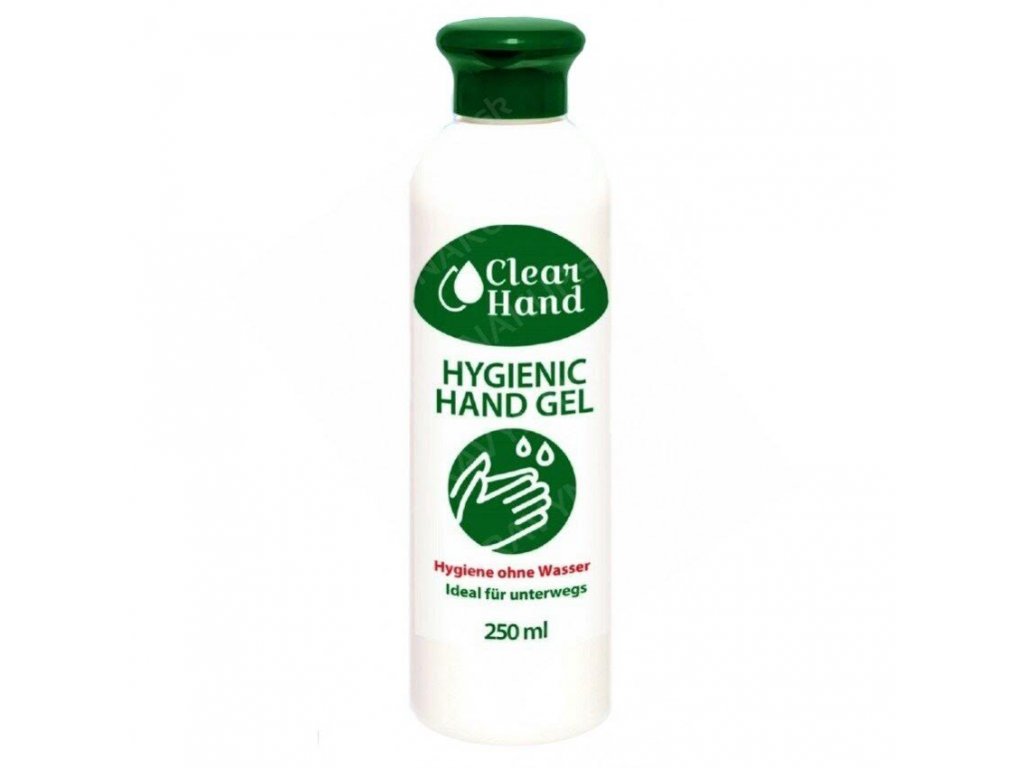 Clean Hand antibakteriálny dezinfekčný gél na ruky bez vody 250ml