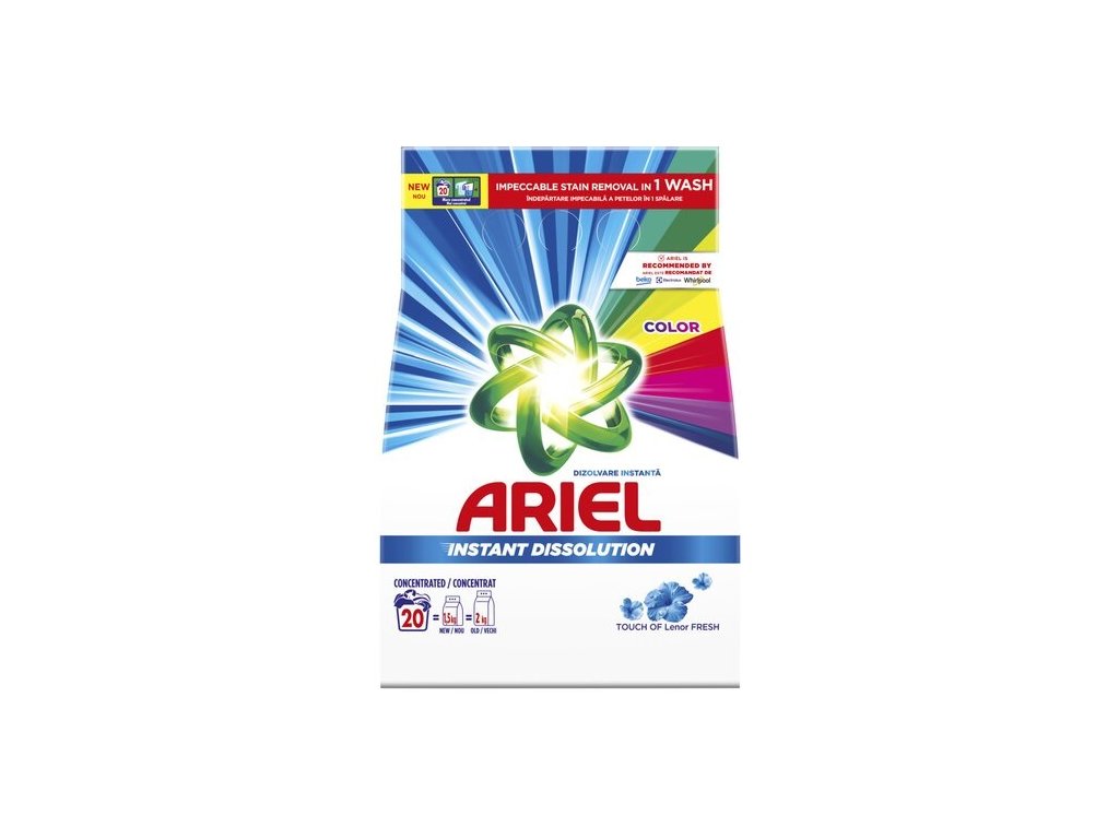 ariel touch of lenor color 1 5kg cene