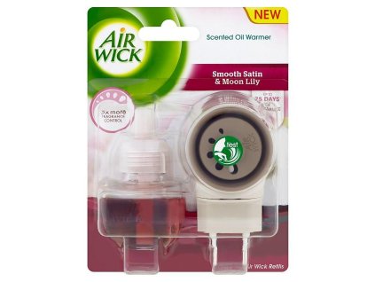 Air Wick Smooth Satin elektrický osviežovač + náplň 19ml